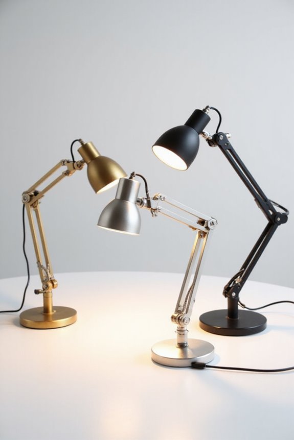 adjustable ergonomic multifunctional desk lamp