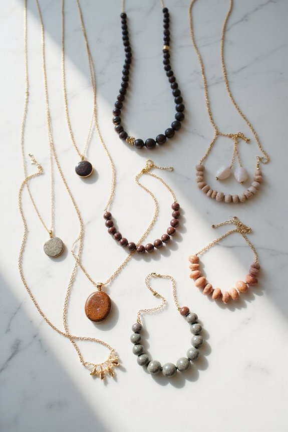 beaded necklaces for style