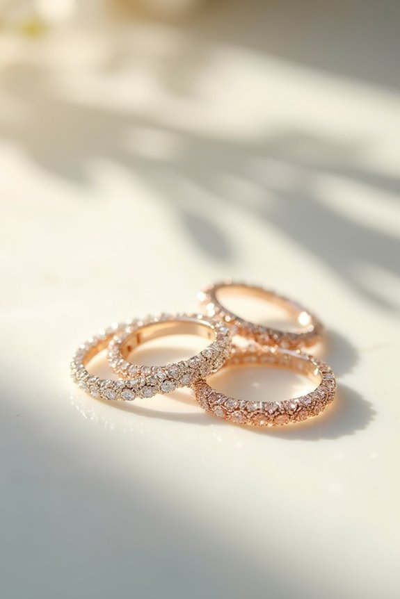 beaded rings for collection