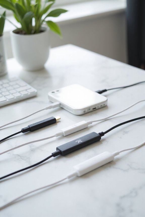 cable organization for improved setup