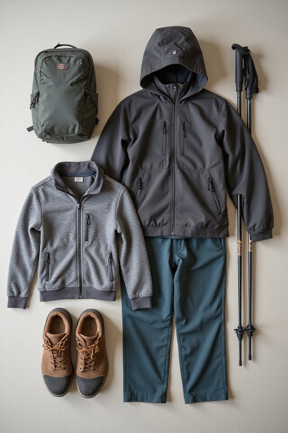choosing appropriate hiking gear