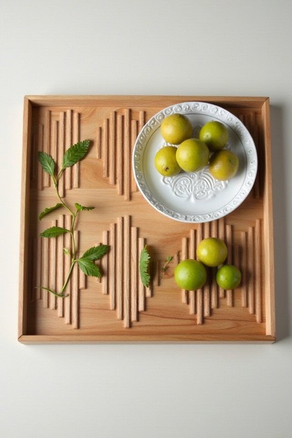choosing durable wooden trays