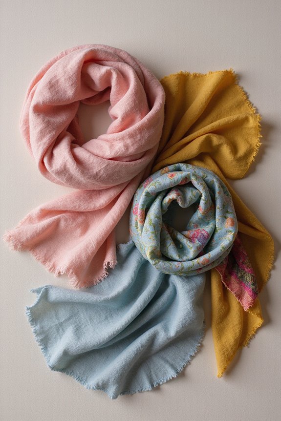 choosing quality cotton scarves
