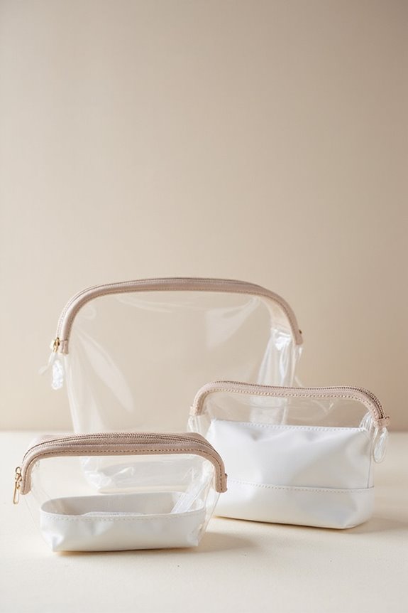 clear makeup bag considerations