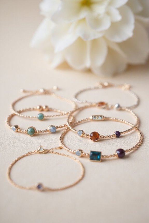 custom birthstone bracelet considerations