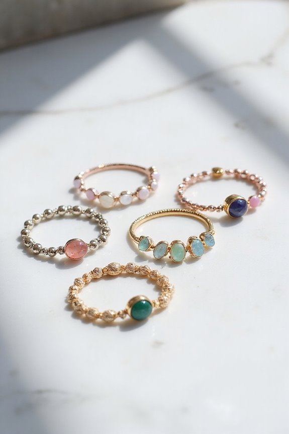 custom birthstone bracelet styles
