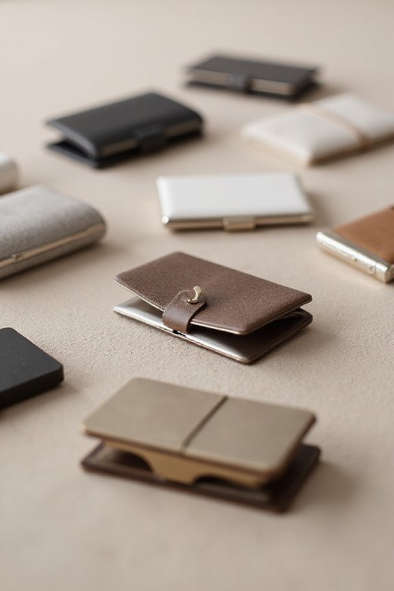 custom business card holder considerations