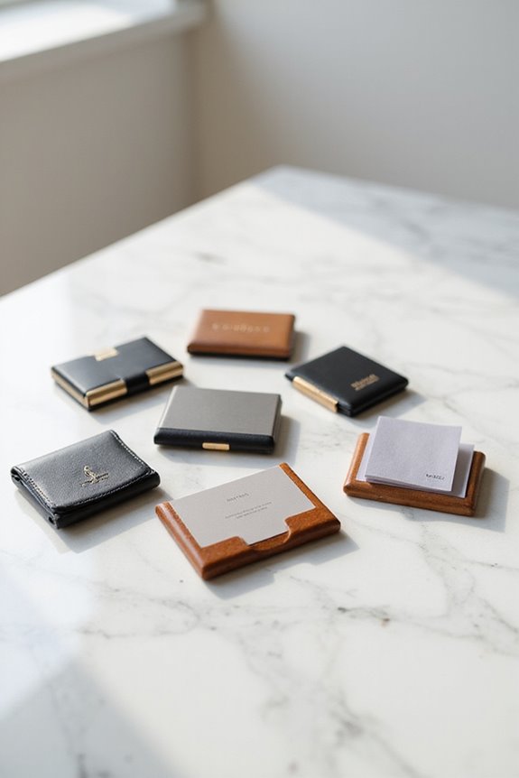 custom business card holders