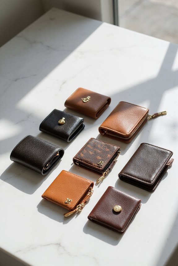 custom monogram wallets collection