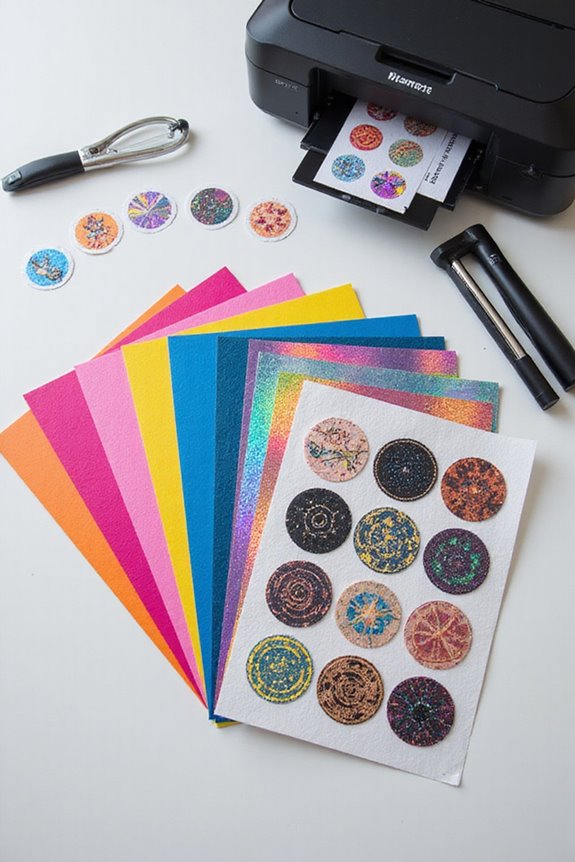 durable aesthetic sticker materials