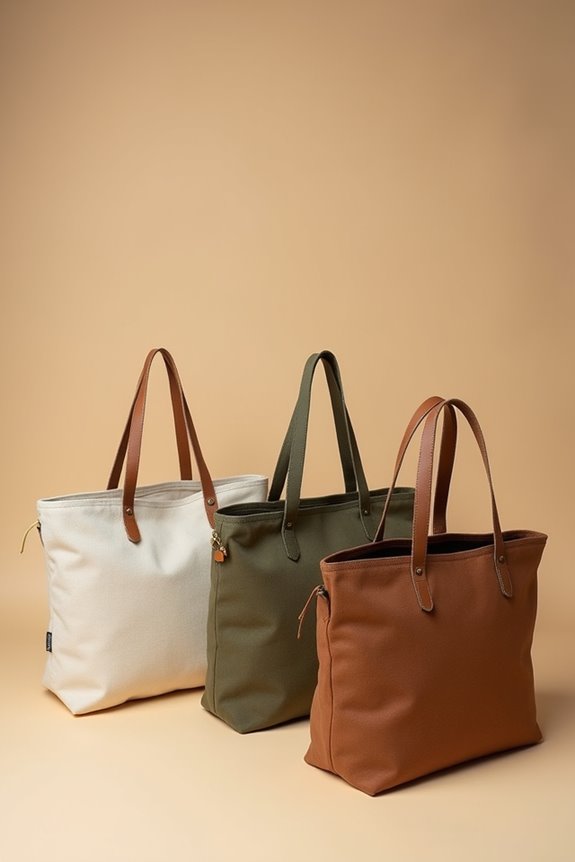 durable and versatile canvas bags