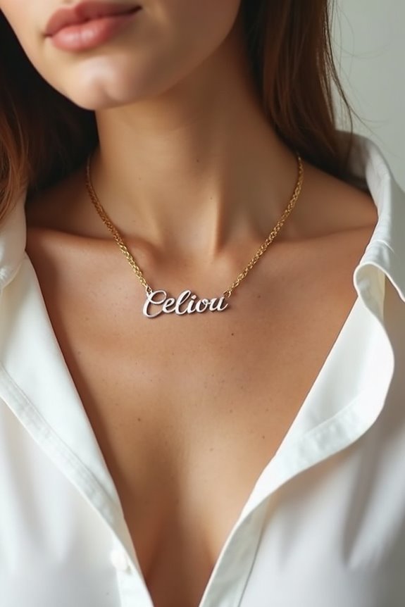 engraved necklace selection factors