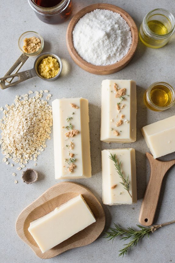 handcrafted soap making process