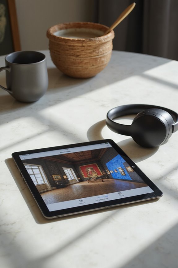 interactive virtual museum tours
