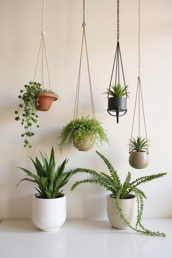 key factors for hanging planters
