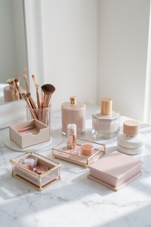 makeup organization for beauty