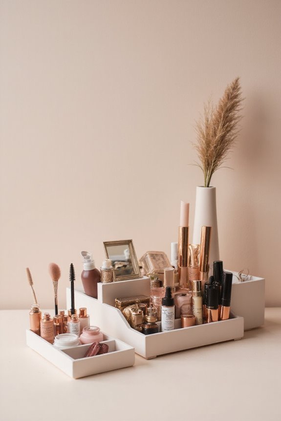 makeup organizer selection factors