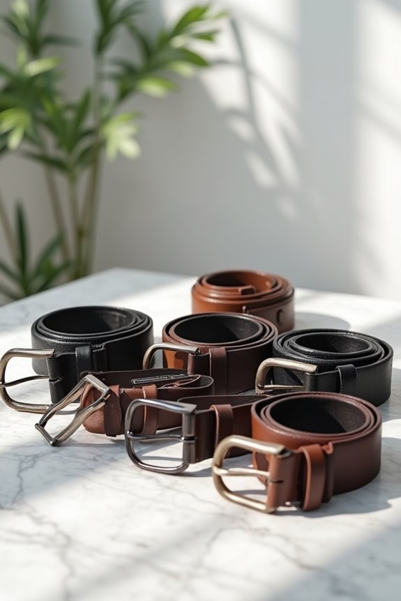 men s belts style selection