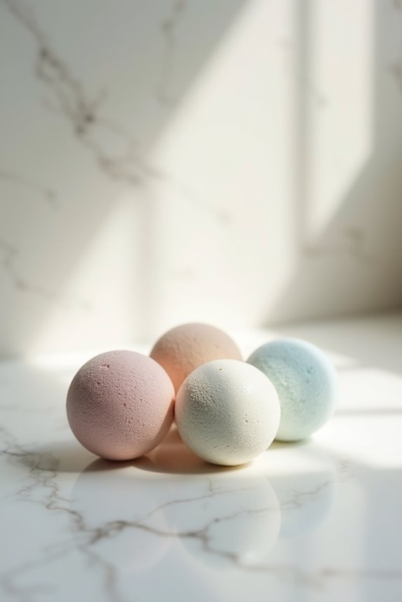 organic bath bombs luxury