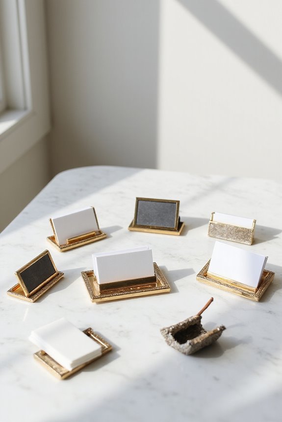 personalized business card holders