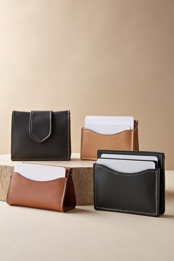 personalized card holder considerations