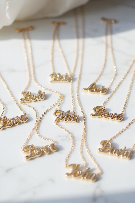 personalized custom name jewelry