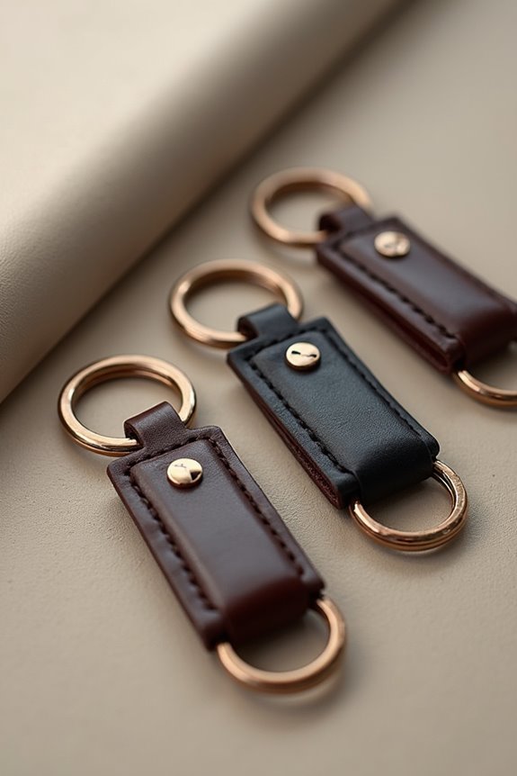 personalized leather keychain considerations