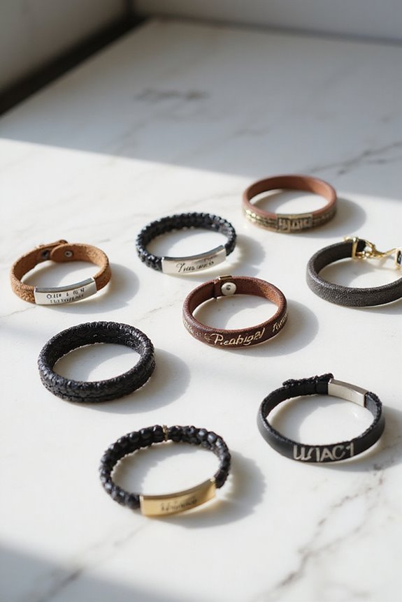 personalized men s bracelet gifts