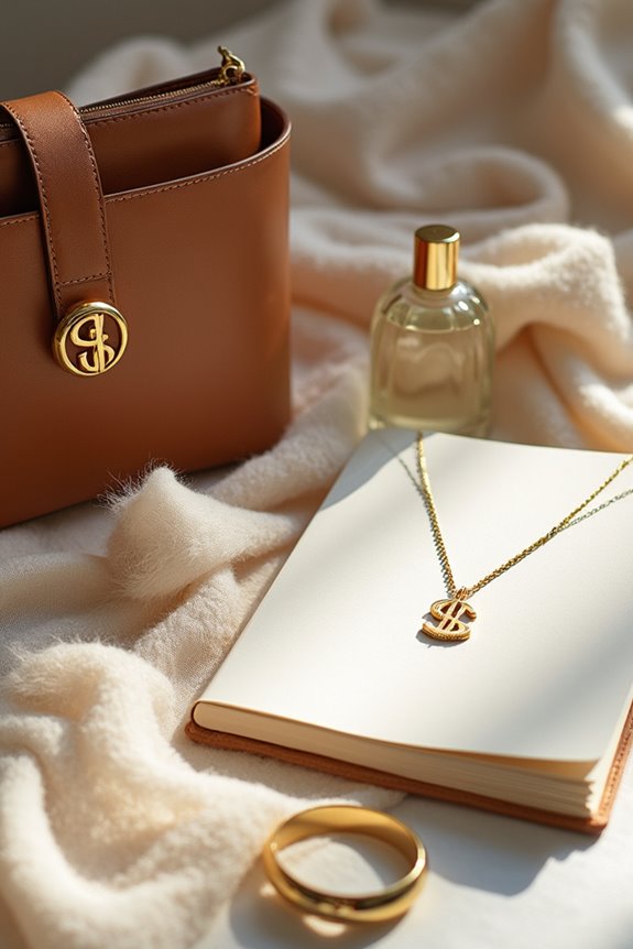 personalized monogrammed fashion accessories
