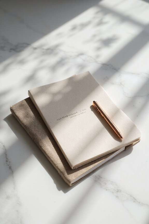 personalized writing notebook options