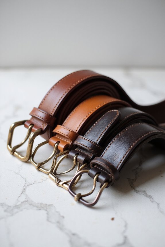 stylish and durable belts