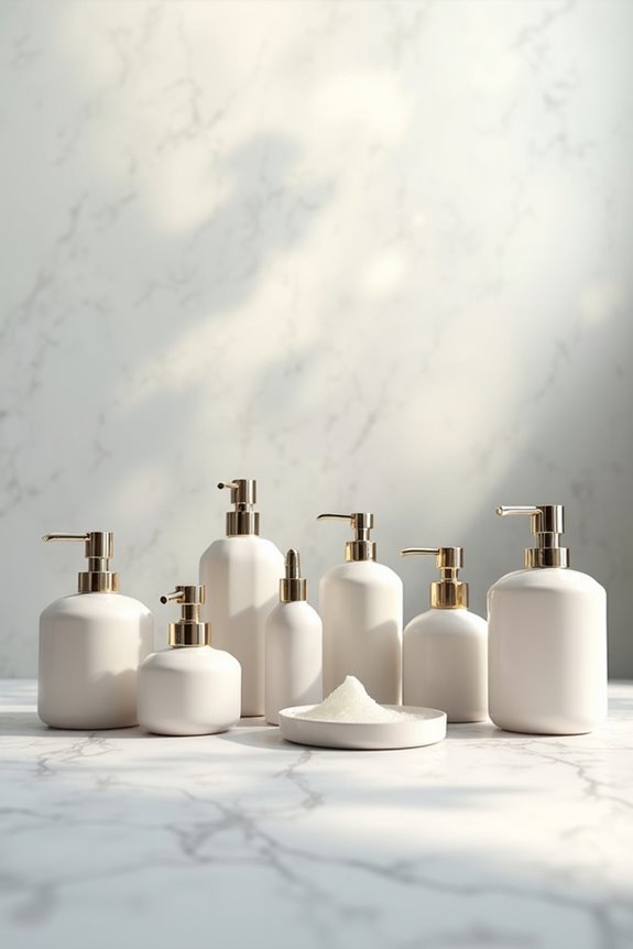 stylish and hygienic soap dispensers