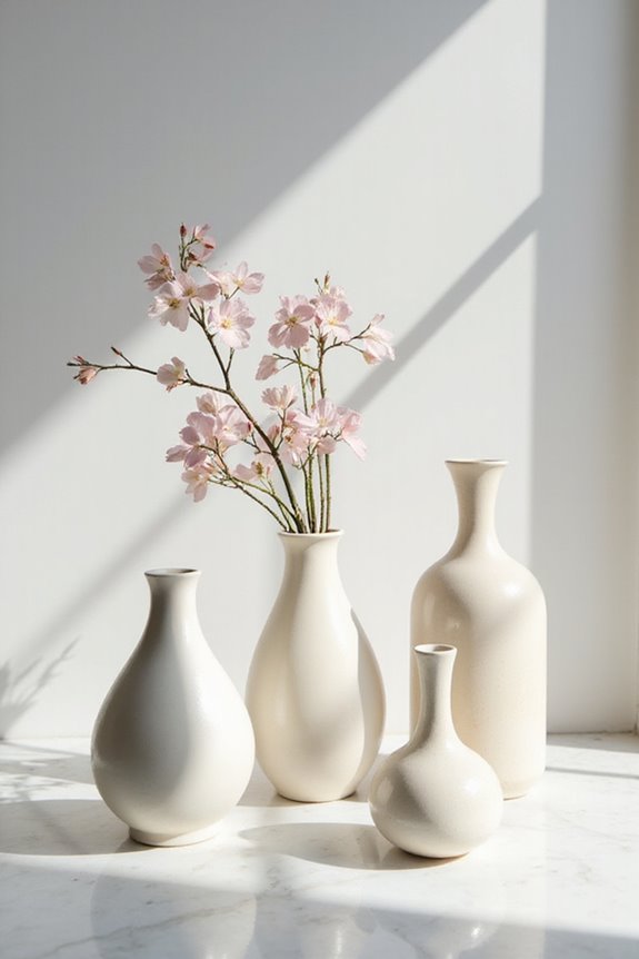 stylish flower vase selection