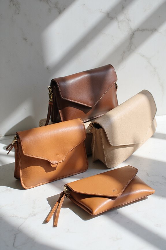 stylish leather clutches 2025
