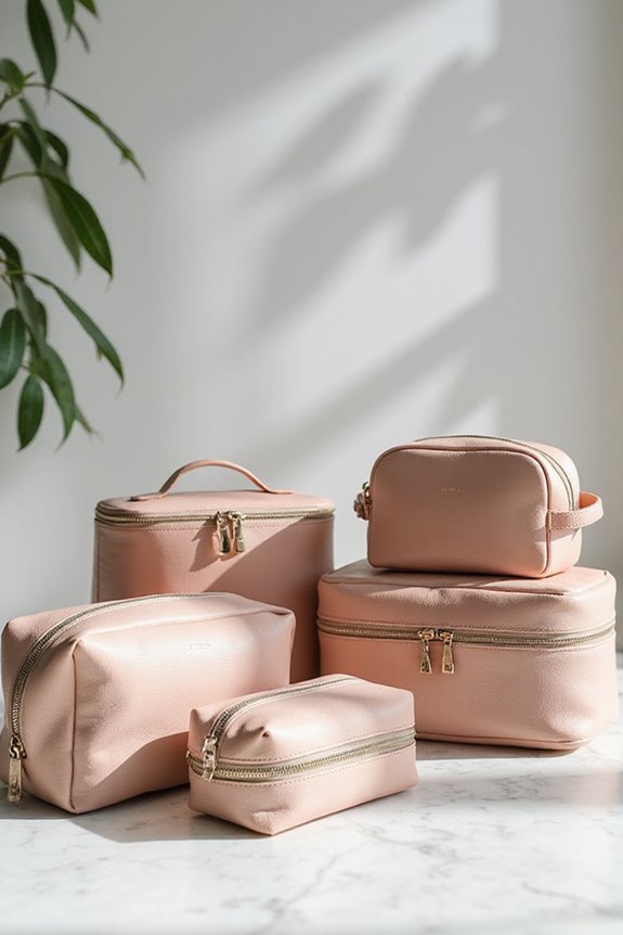 stylish travel cosmetic bags