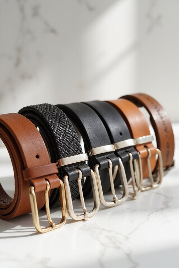 stylish wide belts selection