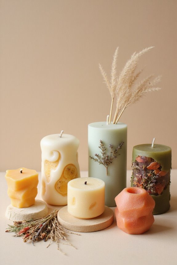 sustainable fragrant soy candles