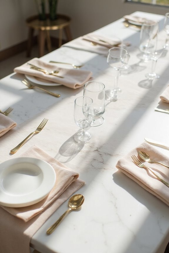 table runners for dining