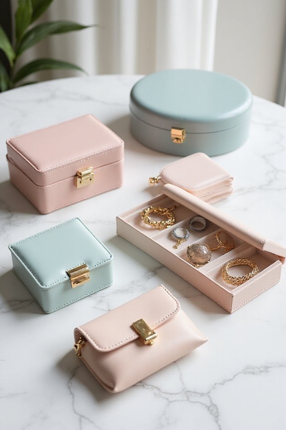 tangle free travel jewelry organizers