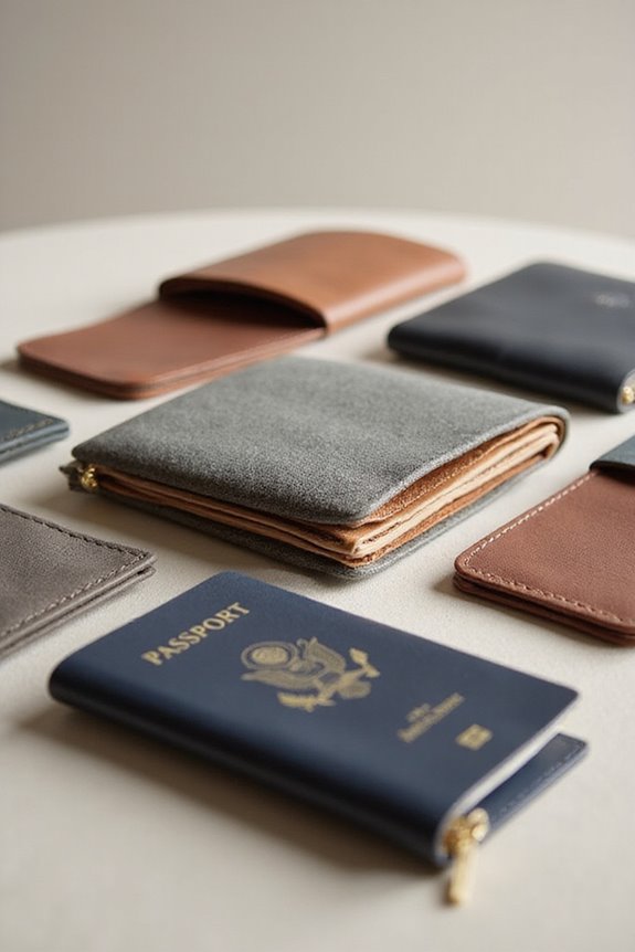 travel wallet selection factors
