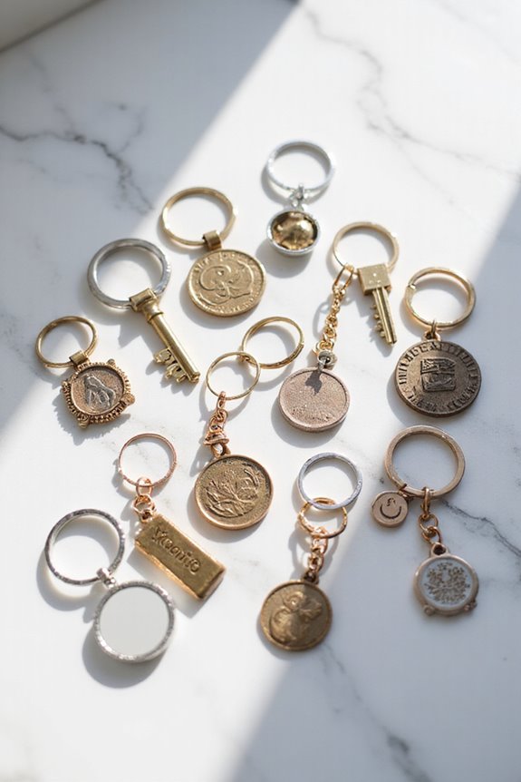 unique personalized keychain styles