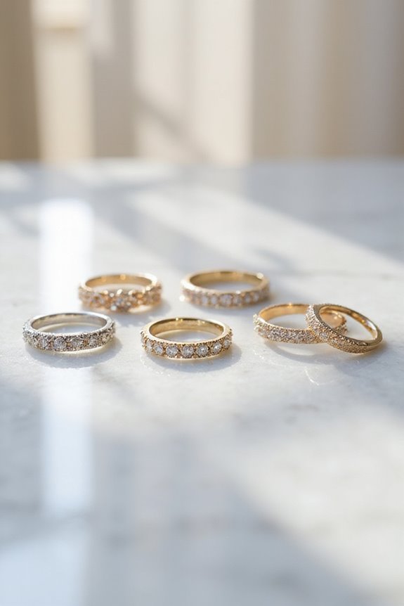 unique personalized wedding bands