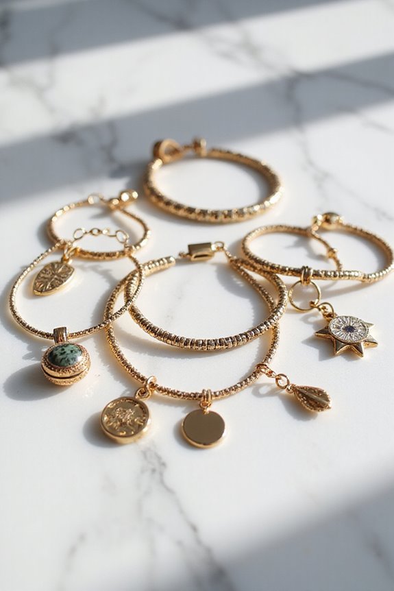 unique style charm bracelets