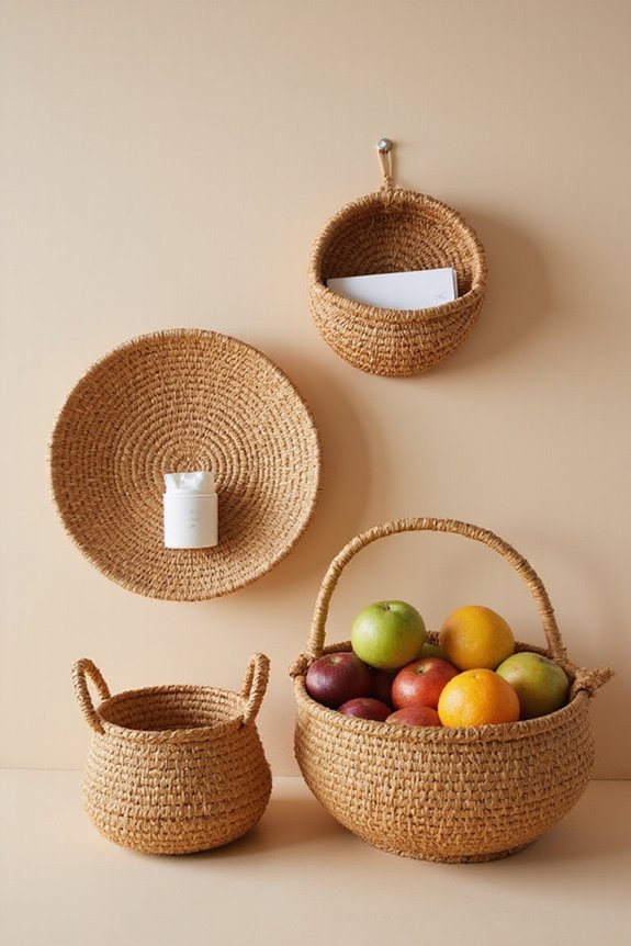 versatile handmade woven baskets