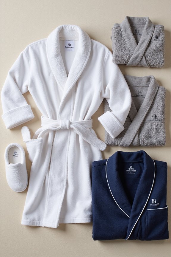 versatile luxury bathrobe sets