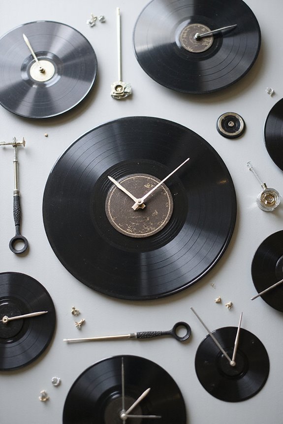 vinyl clock assembly steps