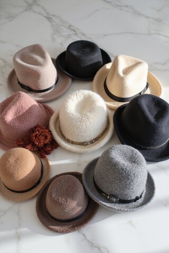 warm and stylish wool hats